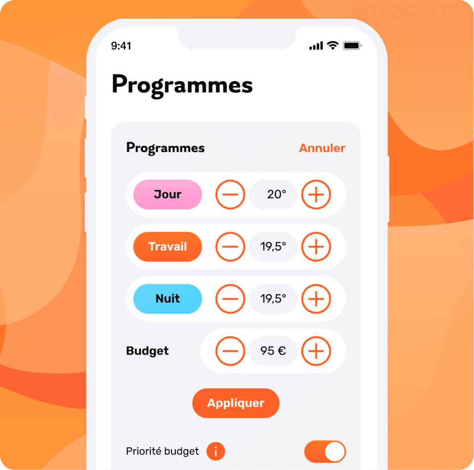 Pilotez votre chauffage